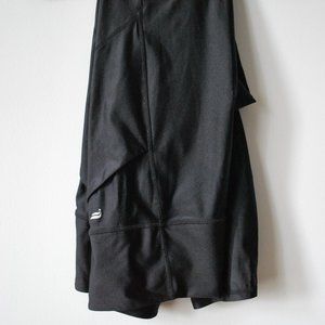 Fabletics Wet Look Black Athletic Leggins Women's Medium